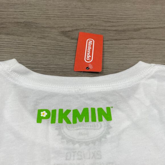 NWT Nintendo Pikmin Logo Short Sleeve T Shirt Men's 2XL - Picture 7 of 11